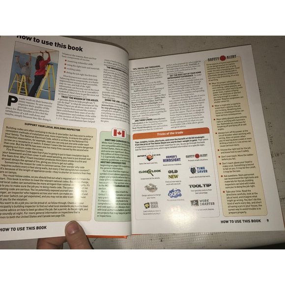 Home Improvement 1-2-3 Expert Advice from The Home Depot Hardcover book - Picture 7 of 12